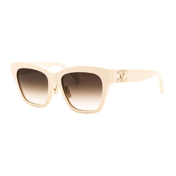NWT CELINE WOMEN SUNGLASSES IVORY EYEWEAR - Picture 1 of 3